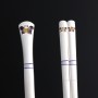 silver spoons and chopsticks