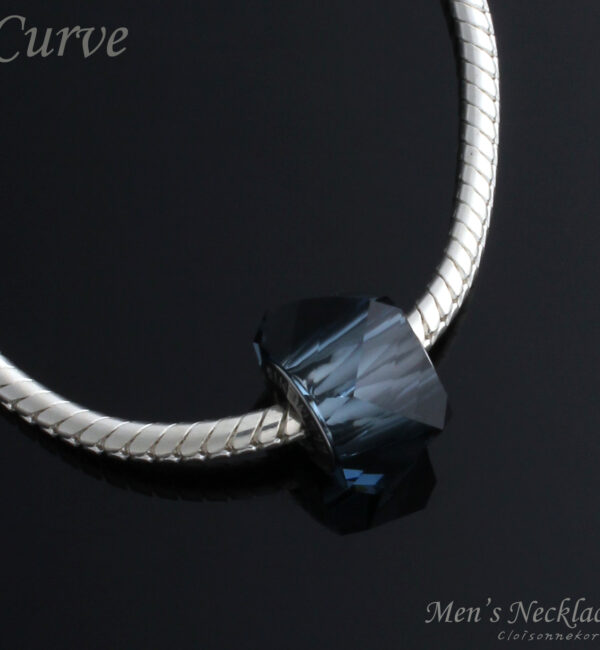 swarovski silver necklace for men